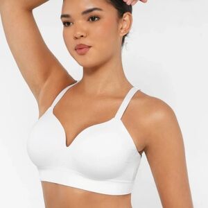 Feelingirl Wireless Push-Up Seamless Comfort Full Coverage Bra